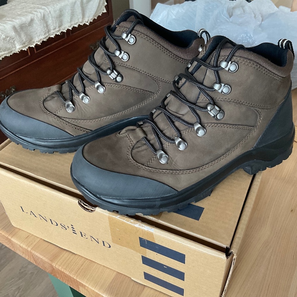 Lands End Mens Hiking Boots